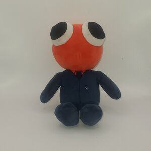 Roblox Rainbow Friends Scientist Red Plush 9 Inches Good Condition Fun Size
